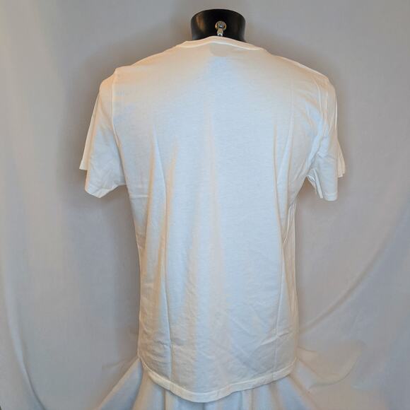 NWT Arizona Jean Co Men's Graphic T-Shirt Large White Summer Casual Tee - Picture 3 of 4